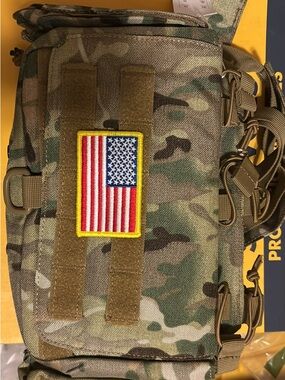 Tactical Camouflage Utility Sling Bag - Camo